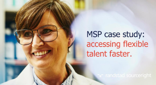 MSP case study: engaging the contingent workforce with talent pools.